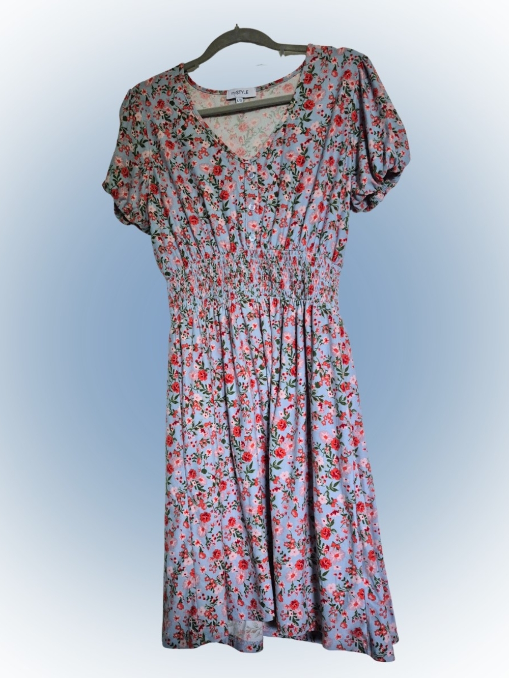 Floral Smocked Dress
